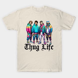 THUG LIFE GOLDEN GIRLS BLACK ART T-Shirt